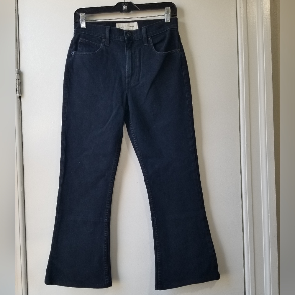 Proenza Schouler Cropped Flare Jeans